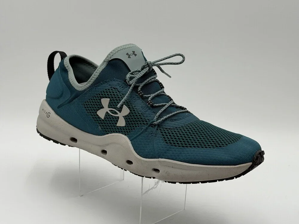 Under Armour Shoes Men’s Size 14 Sneakers Teal Athletic Gym Running